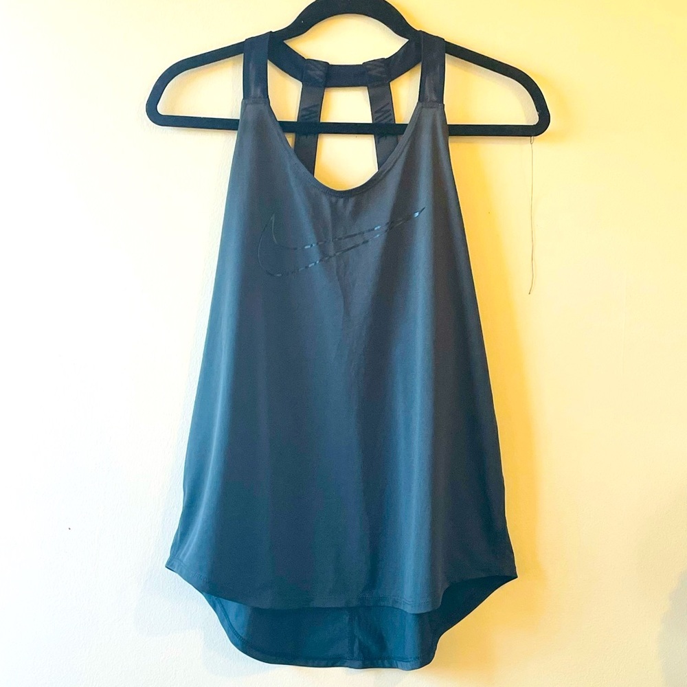 Army Green Women’s Nike Workout Top
